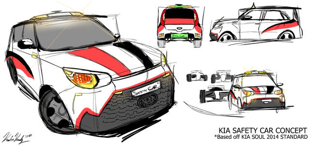 KIA SOUL SAFETY CAR